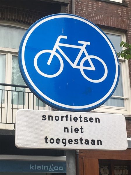 Fietspaden in Amsterdam